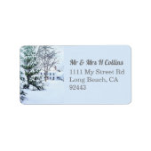 楽しいホリデー ラベル (正面)