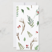 楽しいホリーデコレーション シーズンカード (裏面)