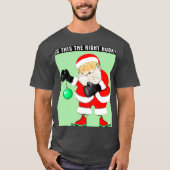 楽しいボクシングクリスマス Tシャツ (正面)
