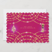 楽しいボリーウッドダンスミュージックパーティー どんなイベントでも 招待状 (裏面)