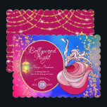 楽しいボリーウッドダンスミュージックパーティー どんなイベントでも 招待状<br><div class="desc">このモダンな招待状は、ボリーウッドの夜、音楽、ダンスをテーマにしています。必要に応じて編集してください。素晴らしいピンク、青、金、紫の色合いと、ライトがついたランタン、光のストリングス、スパークルが特徴です。また、素晴らしいボリーウッドスタイルのダンサーも登場します。この招待状は、企業のボリーウッドナイト、誕生日、キンチェアラ、スウィート16など、どんなイベントでも使用できます。
__________________________________________________________________________
1. 支援が必要な場合、アイテムのマッチング、カスタムデザインは、以下のタブからデザイナーLeahGまでお問い合わせください。
__________________________________________________________________________</div>