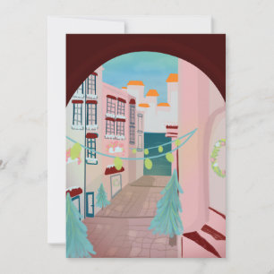 楽しいポルトガルのクリスマス フェリス・ナタール シーズンカード