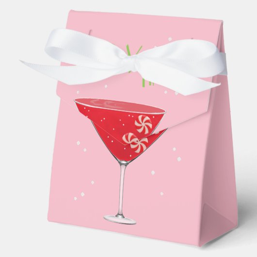 楽しいマーティーニ メリー マーティーニ ホリデー カクテル パーティー フェイバーボックス (正面)