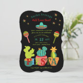 楽しいメキシカンフィエスタ招待状  普通じゃない 招待状 (スタンド正面)