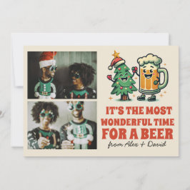 楽しいメリークリスマス グルービーな写真 クリスマス カード