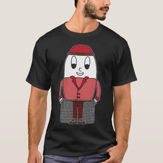 楽しいメリー・フィッシュマス Tシャツ (正面)