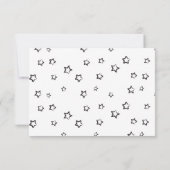 楽しいモダンなパンダの子供の誕生日 サンキューカード (裏面)