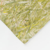 楽しいモダンペット写真パーソナライズドモノグラム フリースブランケット (角)