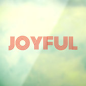 楽しいモダン脚本のクリスマス ウィンドウサイン (シート3)