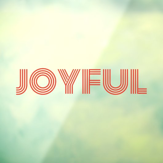 楽しいモダン脚本のクリスマス ウィンドウサイン (シート3)