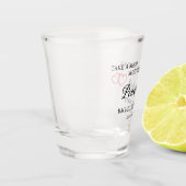 楽しいモノグラムのハッチェロレッテパーティー ショットグラス (左)