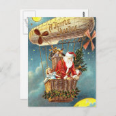 楽しいユール（キリスト降誕祭）潮 ポストカード (正面/裏面)