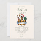 楽しいラインビアクリスマス 招待状 (正面)