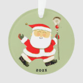 楽しいラクロスクリスマス 2026 オーナメント (正面)
