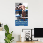 楽しいラグジュアリーメンズポスター! ポスター (ホームオフィス)