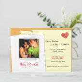 楽しいラブノート 保存日 招待状 (スタンド正面)