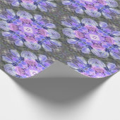 楽しいラベンダー… ラッピングペーパー (角)