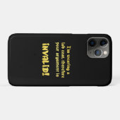 楽しいラボコートロジック: 究極の議論終結者 Case-Mate iPhoneケース (裏面(横))