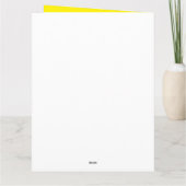 楽しいラマダーン ムバラク ケリーム 三日月ランタン カード (裏面)