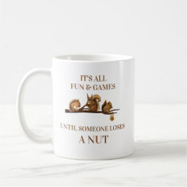 楽しいリス すべて楽しい+ゲーム まで コーヒーマグカップ