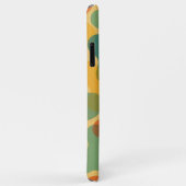 楽しいレトロクラシックな不定形の形状のアートパターン Case-Mate iPhoneケース (裏面/右)