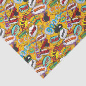 楽しいレトロコミックブックポップアートの爆発 薄葉紙 (詳細)