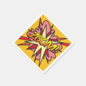 楽しいレトロコミックブック ZOOM スタンダードカクテルナプキン (角)