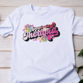 楽しいレトロ呼吸療法士 Tシャツ