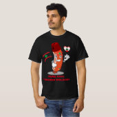 楽しいレバノン ユーモア レバノン ボローニャ Tシャツ (正面フル)