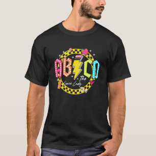 楽しいロック給食のおばさんツアー 学校へ戻ろう ABCD お茶 Tシャツ