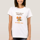 楽しい七面鳥トムのアップルパイとアイスクリーム Tシャツ (正面)