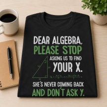 楽しい代数数学教師のギフト x を探すのをやめて