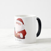 楽しい休日のためにクリスマスの居心地の良いマグカップ モーフィングマグカップ (正面右)