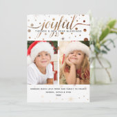 楽しい休日 |カラーマッチングスクリプトタイポグラフィ シーズンカード (スタンド正面)