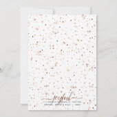 楽しい休日 |カラーマッチングスクリプトタイポグラフィ シーズンカード (裏面)