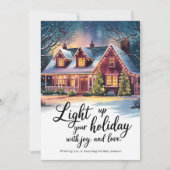 楽しい休日 – クリスマスカード (正面)