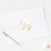 楽しい休日 ラウンドシール (封筒)