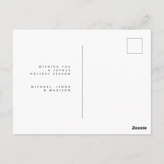 楽しい休日 |写真はがきの追加 ポストカード (裏面)