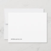 楽しい休暇のホリーブランチの名前の場所 カード (裏面)