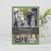 楽しい休暇をお過ごしください | 5x7 |フラット シーズンカード (スタンド正面)