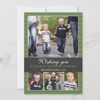 楽しい休暇をお過ごしください | 5x7 |フラット シーズンカード