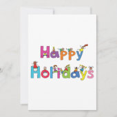 楽しい休暇を子供たちよ 招待状 (正面)