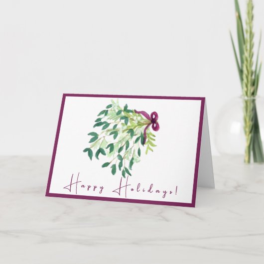 楽しい休暇を カード (正面)