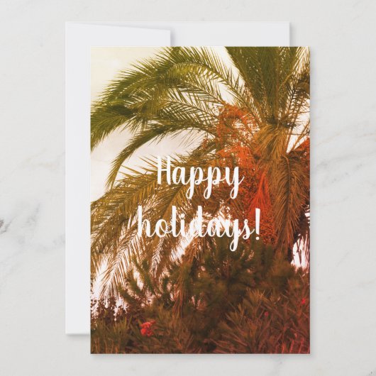 楽しい休暇を! 招待状 (正面)