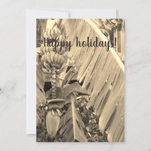 楽しい休暇を！ 招待状 (裏面)