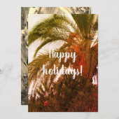 楽しい休暇を! 招待状 (正面/裏面)