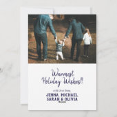 楽しい休暇 | クリスマスのくるみ割り人形 シーズンカード (裏面)