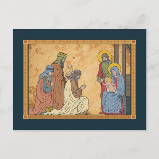 楽しい休暇 | クリスマス 宗教的 聖誕 (正面)
