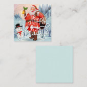 楽しい休暇 ノートカード (正面/裏面)