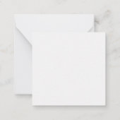 楽しい休暇 ノートカード (裏面)